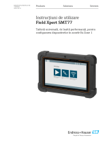 Endres+Hauser BA Field Xpert SMT77 Instrucțiuni de utilizare