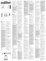 Hama 00186370 Thermometer-Hygrometer Manual de utilizare