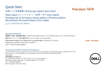 Dell Precision 7670 Mobile Workstation Manualul utilizatorului
