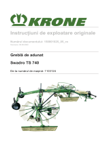 Krone BA Swadro TS 740 Instrucțiuni de utilizare