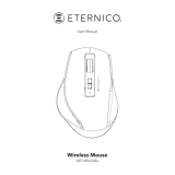 ETERNICO AET-MS430Sx Wireless Mouse Manual de utilizare