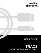 SPEEDLINK TRACS Scart Video & Audio Cable Manualul utilizatorului