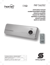 Somogyi Elektronic FKF 56202 Wall Mounted Fan Heater Manual de utilizare