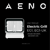 AENO AEG0001 Electric Grill Manual de utilizare