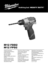 Milwaukee M12 FDD2 Drill Driver Manual de utilizare