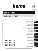 Hama SONIC MOBIL Series Speaker System Manual de utilizare