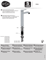 Sensea MIA High Spout Single Lever Basin Faucet Manual de utilizare