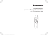 Panasonic ER-GB44 Rechargeable Beard Trimmer Manual de utilizare
