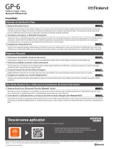 Roland GP-6 Manual de utilizare