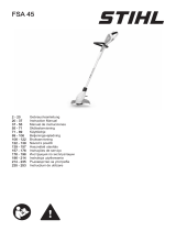 STIHL FSA 45 Cordless Grass Trimmer Manual de utilizare