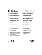 EINHELL TP-BS 18 Cordless Belt Grinder Sender Manual de utilizare
