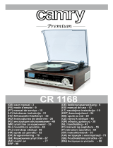 Camry CR 1168 Turntable Manual de utilizare
