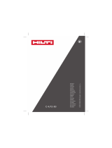 Hilti 4/12-50 Compact Charger Manual de utilizare