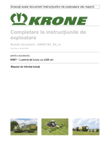 Krone LED working lights Instrucțiuni de utilizare