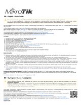 MikroTik Cube 60Pro Wireless Wire Cube Pro kit Manualul utilizatorului