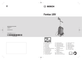 Bosch Fontus 18V Cordless Outdoor Cleaners Manual de utilizare