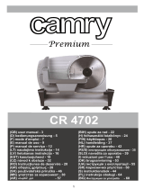 Camry CR 4702 Food Slicer Manual de utilizare