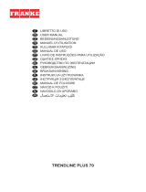 Franke TRENDLINE PLUS BK 70 Matt Black Manual de utilizare