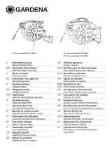 Gardena 8023 82-Feet Retractable Hose Reel Instrucțiuni de utilizare