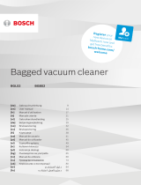 Bosch BGLS2 Bagged Vacuum Cleaner Manual de utilizare