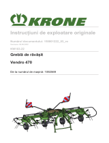Krone BA Vendro 470 (KW103-22) Instrucțiuni de utilizare