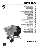 Altrad ATIKA BWS 500-2 Instrucțiuni de utilizare