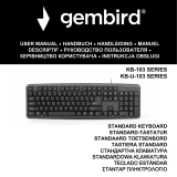 Gembird KB-U-103-ES Manualul proprietarului