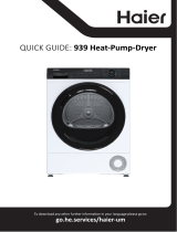 Haier HD80-A2939E Manual de utilizare