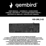 Gembird KB-UML3-02 Manualul proprietarului