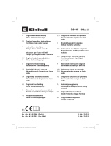 EINHELL Akku-Klarwasserpumpe Power X-Change GE-SP 18 LL Li (1x4,0Ah) Instrucțiuni de utilizare