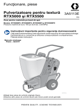 Graco 3A5113E, Pulverizatoare pentru textură RTX5000 şi RTX5500 Manualul proprietarului