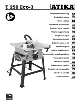 ATIKA T 250 ECO-3 Instrucțiuni de utilizare