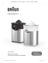 Braun CJ 5050 Manual de utilizare