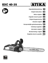 ATIKA KSC 40-35 Akku Instrucțiuni de utilizare