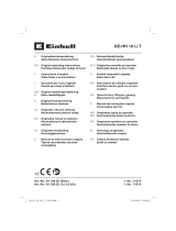 EINHELL Akku-Multifunktionswerkzeug X-Change GT GE-HC 18 Li T Kit (1x3,0Ah) Instrucțiuni de utilizare