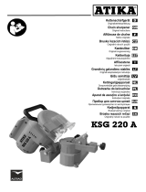 Altrad KSG 220 A Instrucțiuni de utilizare