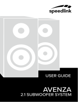 SPEEDLINK AVENZA 2.1 Manualul utilizatorului