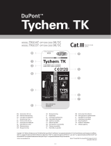 DuPont Tychem TK 614 615 Instrucțiuni de utilizare