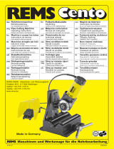 REMS Cento Pipe Cutting Machine Manual de utilizare