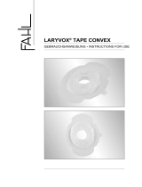 Fahl LARYVOX® TAPE CONVEX Instrucțiuni de utilizare
