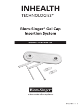 Fahl BLOM-SINGER® REPLACEMENT GEL CAPS Instrucțiuni de utilizare