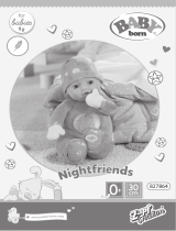 BABY born Nightfriends for babies 30cm Manual de utilizare