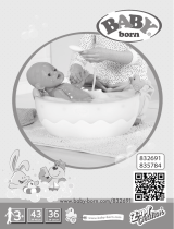 BABY born Bath Bathtub Manual de utilizare