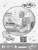 BABY born Bath Poo-Poo Toilet Manual de utilizare
