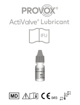 Atos Provox ActiValve Lubricant Manual de utilizare