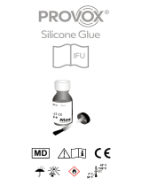 Atos Provox Silicone Glue Instrucțiuni de utilizare