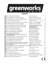 Greenworks GD60PS Manual de utilizare