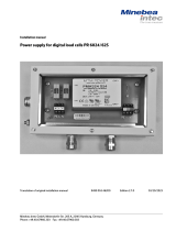 Minebea Intec Power supply for digital load cells PR 6024/62S Manualul proprietarului
