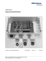 Minebea Intec Cable Junction Box PR 6130/08 Manualul proprietarului