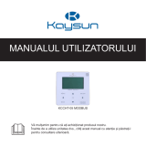 Kaysun Individual Wired Controller KCCHT-05 MODBUS Manual de utilizare